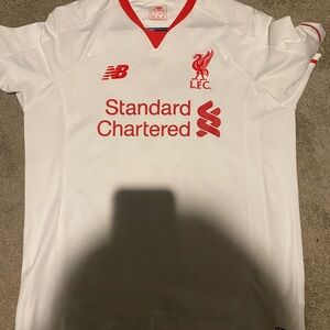 Liverpool football club soccer lfc new balance away jersey